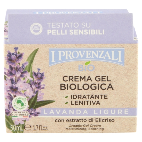 I Provenzali Bio Crema Gel Biologica Lavanda Ligure 50 mL